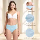 BAMBOO COOL Womens Briefs Underwear Lady Breathable Knickers with Mid Waist Color Group D M (5 Pack) image 5