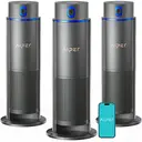 Aiper 3er-Pack IrriSense 2 intelligentes Bewässerungssystem, Mehrzonenbewässerung mit App-Steuerung, intelligenter Programmierung und Regensensor für Rasenflächen bis 440 m² image 0