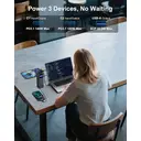 AsperX Laptop Power Bank, 27,600mAh 162.5W Aluminum Unibody PD3.1 Fast Charging Portable Charger Power Bank, 99.36Wh Battery Bank for MacBook Pro/Air/iPhone 16/iPad/S25 Ultra/Dell/HP (Flight-Approved) image 3