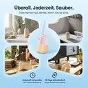 [Sommerangebote - Kostenlose Lieferung am nächsten Tag] Bair Care V6 tragbare Munddusche im Taschenformat mit innovativem Magnet-Wassertank, Druck-Sprühmodus, 30 Tage Akkulaufzeit, über USB aufladbar, IPX7 wasserdicht, ideal für Reisen, Zuhause & tägliche Mundpflege image 1
