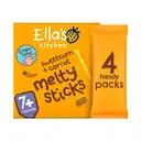 Ella's Kitchen Sweetcorn & Carrot Melty Sticks 7+ Months 4 x 6g image 1