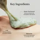 ARENCIA Nettoyant en gâteau de riz au thé vert + LHA, soin des pores en profondeur, 150 ml image 2