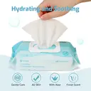 SUNKISS Trustplus Wet Wipes for Adult No Rinse, Extra Large 8”x12” Body Cleaning Washcloths for Elderly Incontinence & Cleansing, Fresh Scented, 200 Count (4 Packs of 50) image 3