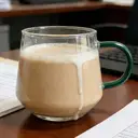 Ju7cer Tasse en verre 280 ml  - Vert image 1