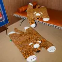 ZEZE Tiger Downhill Multi-Functional Pet Mat XL, Non-Slip Scratch Resistant, Cat Dog Bed & Play Mat image 3