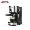 HiBREW H5A 15Bar Semi Automatische Espresso Koffiemachine Met 1,2L Watertank Real-Time Temperatuurmeter Eén-Touch Extractie Krachtige Stoomkoppenwarmer image 1