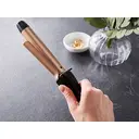 Geepas Instant Pro Digital Hair Curler – Ceramic Barrel, 6 Temperature Settings, Fast Heat-Up – Black and Rose Gold image 3