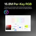 Rapoo V700DIY claviers mécaniques tri-mode 75 %, disposition QWERTY US, Gasket Mount-BG image 4