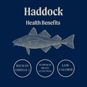 The Fish Society Wild Atlantic Skinless Haddock Fillets - 280g image 3