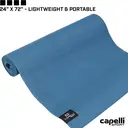 7MM Memory Yoga Mat Size: 61*183m    Thick mat with great grip，Yoga Pilates Fitness and Floor Workout at Home ， Gym Non-slip image 1