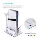 FIXED Station d'accueil pour PlayStation 5 (Pro/Slim), noir et blanc image 4