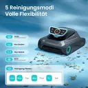 [Exklusiver Preis 399 €, begrenzter Vorrat] Joybuy Version Aiper Scuba S1 Poolroboter, intelligente Navigation, App-Steuerung, 270 Minuten Betriebsdauer, duale Filtration, kompatibel mit Einbauswimmingpools & Aufstellpools image 3