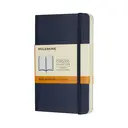 MOLESKINE carnet classique de poche bleu saphir ligné, couverture souple image 0