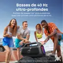 Soundcore Boom 2 Pro, enceinte extérieure portable, 140 W 2+2 canaux, BassUp 2.0, autonomie 20 H, charge rapide, IP68 anti-poussière et étanche, éclairage RGB, port USB-C, Power Bank, Bluetooth 5.3 image 1