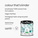 Crown Matt Emulsion Brilliant White 2.5L image 1