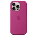 Apple coque silicone iPhone 16 Pro avec MagSafe, fuchsia image 0