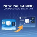 SUNKISS TrustPlus Lot de 16 couches jetables absorbantes unisexes pour incontinence adulte - Taille XL nuit image 5