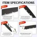 MADLAND Scie pliable - Noir et Blanc image 2