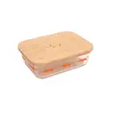 Scion by Dexam Mr Fox 1050ml Medium Rectangular Glass Storage Dish image 1