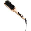 Saint Algue Demeliss LISS & GO Brosse chauffante – Revêtement en céramique – Technologie ionique – 6 réglages de température jusqu’à 230 °C – Lissage naturel avec volume préservé – Or image 2