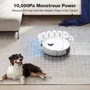ECOVACS DEEBOT N30 PRO OMNI Robot Vacuum and Mop - 10,000Pa Suction, TruEdge Adaptive Edge Mopping, ZeroTangle 2.0 Technology,60℃ Hot Water Mop Washing, Hot Air-Drying, Self-Emptying, Auto-lift Mopping image 2