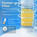 CATLINK Pure 2 W02 Distributeur automatique d’aliments pour animaux avec détection de l’état de santé, fonctionnement ultra silencieux et pompe à eau sans fil - Capacité 2,6 L image 1