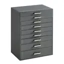 SONGMICSHOME  HOME Boîte à bijoux à 7 niveaux - Gris image 1