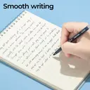 M&G X3 Gel Pens, 12 Pack Black Ink Gel Pens, Fine Point 0.5 mm, Quick Dry, Smooth Writing Gel Ink Pens with Cap for Office and School image 2