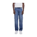 URBAN CLASSICS Heavy Ounce Jean coupe droite bleu moyen chiné - Taille 36 image 1