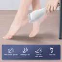 Éliminateur électrique de callosités pour pieds ENCHEN Rock avec 3 têtes de rouleau, 1 pièce image 2