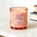 Zooly Bougie parfumée Amber Time - Fleurs de soie (rose), 100 g, 1 pièce image 0