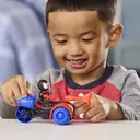 Spidey and his Amazing Friends Techno Racer Vehicle and 3 inch Miles Morales Figure image 2