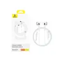 Baseus Encok CZ18 Wired Earphones Moon White image 3