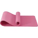 MISS LULU Tapis de yoga unisexe antidérapant en TPE haute densité, 10 mm d’épaisseur, avec sangle, 183 x 61 x 1 cm, Violet prune (183*61*1 cm) image 0