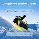 Yarbo Schneefräse, mit 24/7 autonomer Räumung und Selbstaufladung – Intelligente AI-Navigationsbasisstation mit 500 Pfund (ca. 227 kg) Zugkraft und Allwetter-Beständigkeit. Vollautomatischer Schneefräsen-Roboter: 24/7 autonome Schneeräumung für große Grundstücke, bewältigt Steigungen bis zu 36%, 30 cm Aufnahmehöhe & einstellbarer Schneewurf von 1,8-12 m | Intelligente, mühelose Winterlösung image 5