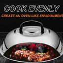 Huacan Stainless steel iron plate barbecue shovel tool barbecue set 27 pieces image 6