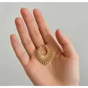 VoxorAI European and American style gold sunflower earrings, stud earrings, all seasons image 5