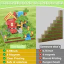 XINQIYUAN Qiyuan Educational Toy 2.5cm Magnetic World Forest Theme Building Blocks Set 100pcs [Random Mix – Colors From Main Image Only] image 2