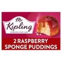 Mr Kipling Raspberry Sponge Puddings 2 x 95g image 2