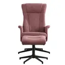 Armchair & Footstool Apero Recliner Rose Pink image 4