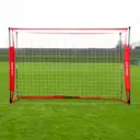 Hy-Pro Football Goal Box Portable Red 5x8ft image 1