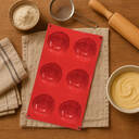 6 Rose Red Cake Mould image 1