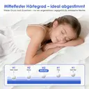 GTIMEX 7-Zonen-Taschenfederkernmatratze mit Spannbettlaken, 160 x 200 cm, 22 cm hoch, H3, atmungsaktiv, Rückenstütze, orthopädisch image 6