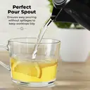 Tower Sonar Textured Kettle, 1.7L, Large Viewing Window, Rapid Boil, 3000W, Black - T10083BLK image 3