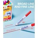 JoyCat 24 Count Washable Markers Set, 24 Colors, Includes Carrying And Storage Case, Ideal For Kids image 2