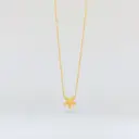 16-Inch 18K Gold Plated Star Charm Necklace, Celestial Stainless Steel Dainty Pendant image 2