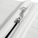 Kono Large Check in Luggage 28 inch Lightweight Polypropylene Hard Shell Suitcase with TSA Lock Spinner Wheels(White) image 7