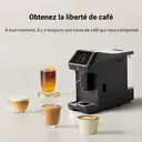 WOOX Machine à café avec 6 fonctions de café, volume de café réglable et nettoyage automatique - 1450 W / 1,5 L image 5