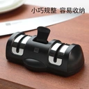 HuoHou Dual-Wheel Knife Sharpener with Suction Base – Diamond & Ceramic Sharpening Wheels, One-Hand Operation, Safe and Compact Design for Kitchen Use image 1