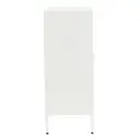 Interiors by Premier Display Cabinet Acier Metal White Short image 3